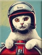 Vespa Amblem 001/ V-Sticker