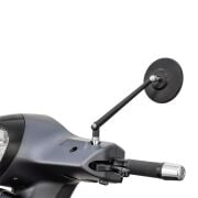 Vespa PX Kısa Ayna *Mat Siyah* 170mm ADET / SIP SERIES PORDOI