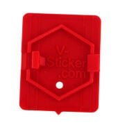 Vespa Amblem Braketi *Kırmızı* / V-Sticker