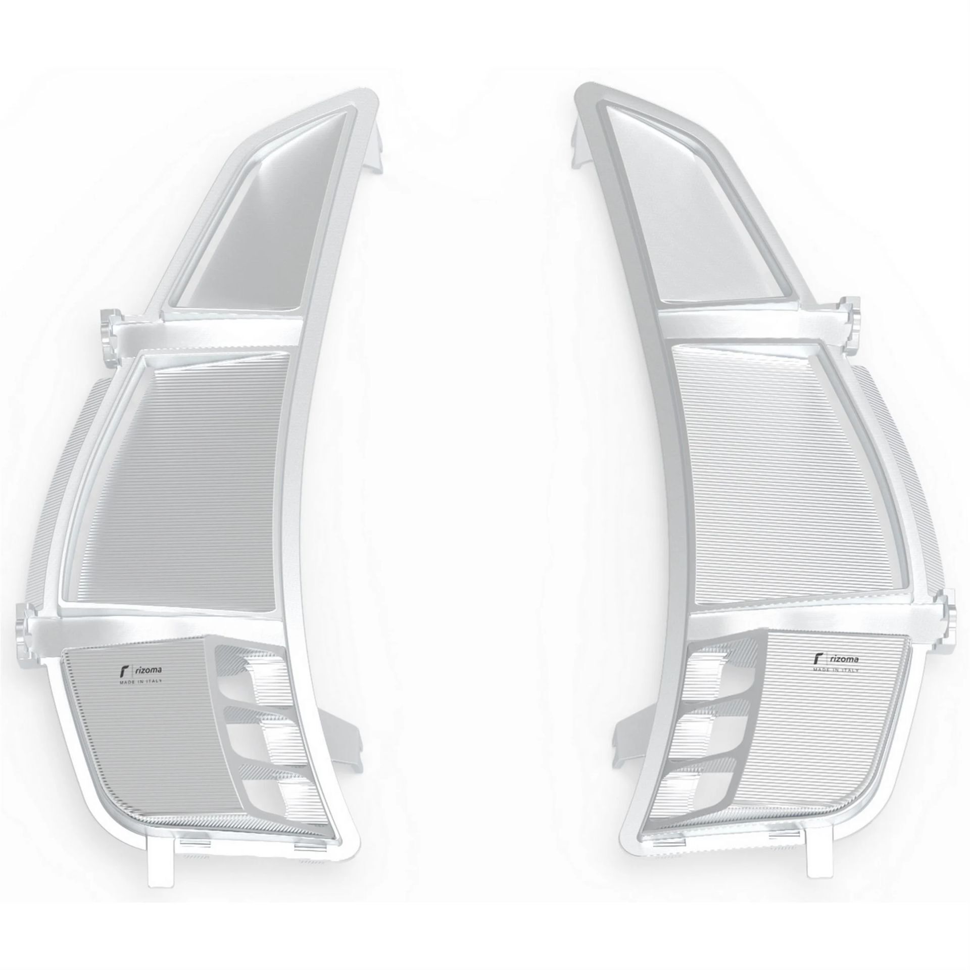 Vespa GTS-GTV Radyatör Yan Izgara Seti *Gümüş* (2023- ) / RIZOMA