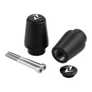 Vespa Gidon Topuzu Takım GTS-GTV *Mat Siyah* (Gidon ayna montajı için) / ZELIONI