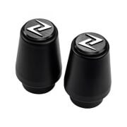 Vespa Gidon Topuzu Takım GTS-GTV *Mat Siyah* (Gidon ayna montajı için) / ZELIONI