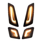 Vespa GTS-GTV Sinyal Takımı *Füme Cam* (2023- ) / SIP