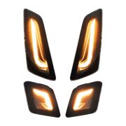 Vespa GTS-GTV Sinyal Takımı *Füme Cam* (2023- ) / SIP