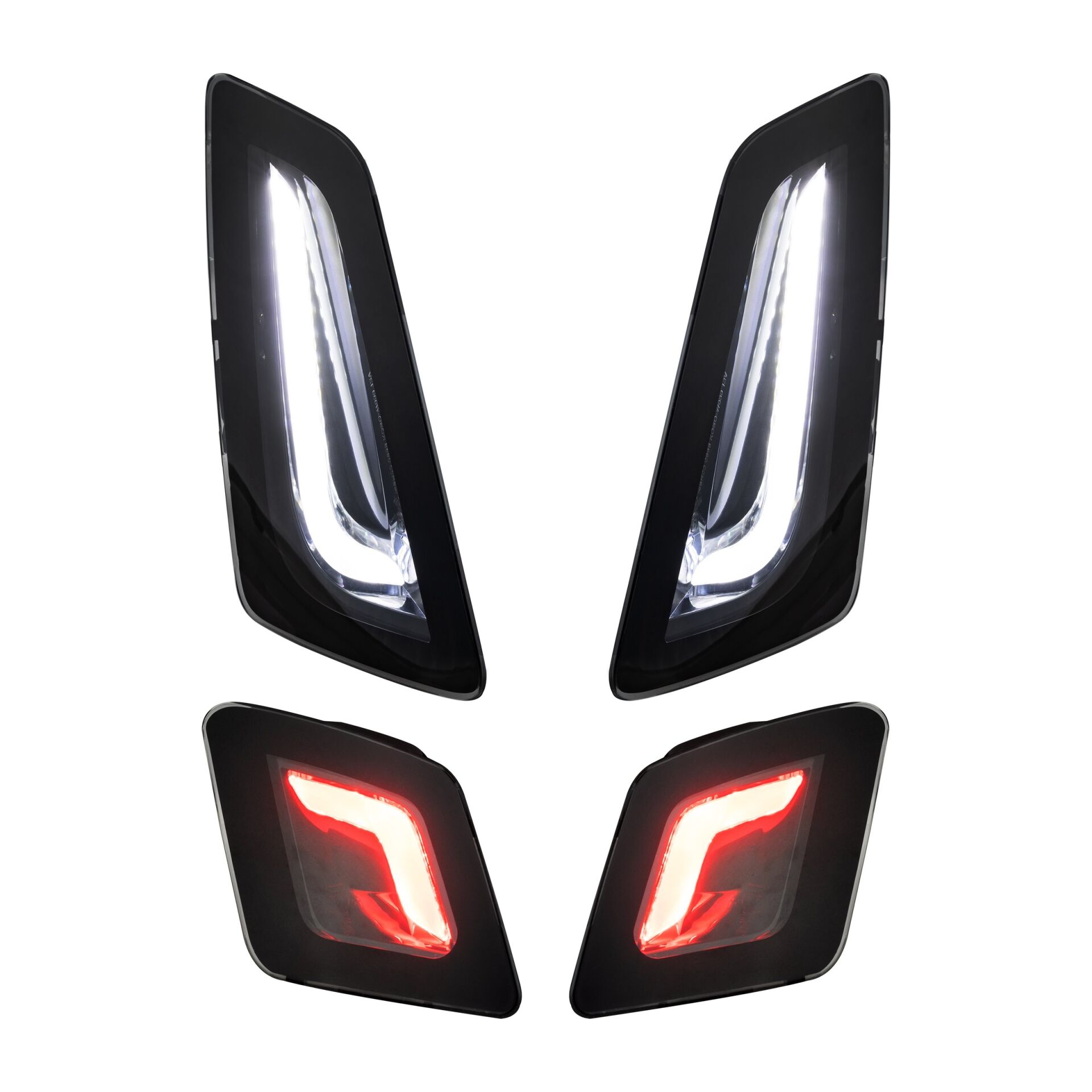 Vespa GTS-GTV Sinyal Takımı *Füme Cam* (2023- ) / SIP