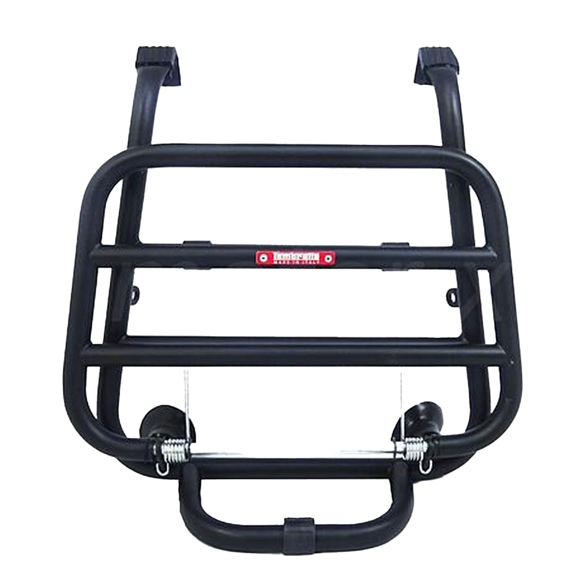 Lambretta V 50-125-200 Ön Taşıma Demiri (Katlanır) *Mat Siyah* / Lambretta