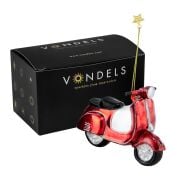 Yılbaşı Ağacı Süslemesi Kırmızı Scooter Motifli / VONDELS