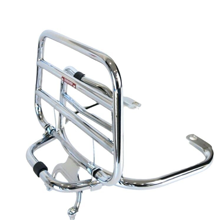 Lambretta V 50-125-200 Arka Taşıma Demiri Katlanır *Krom* / Lambretta