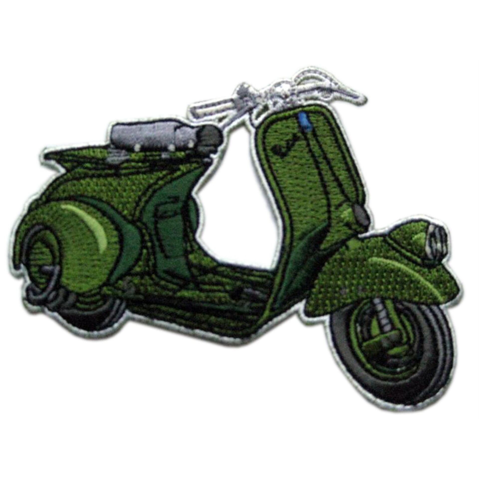 Kumaş Patch Vespa Desenli *Yeşil* / VESPISSIMO