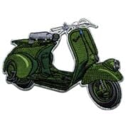Kumaş Patch Vespa Desenli *Yeşil* / VESPISSIMO
