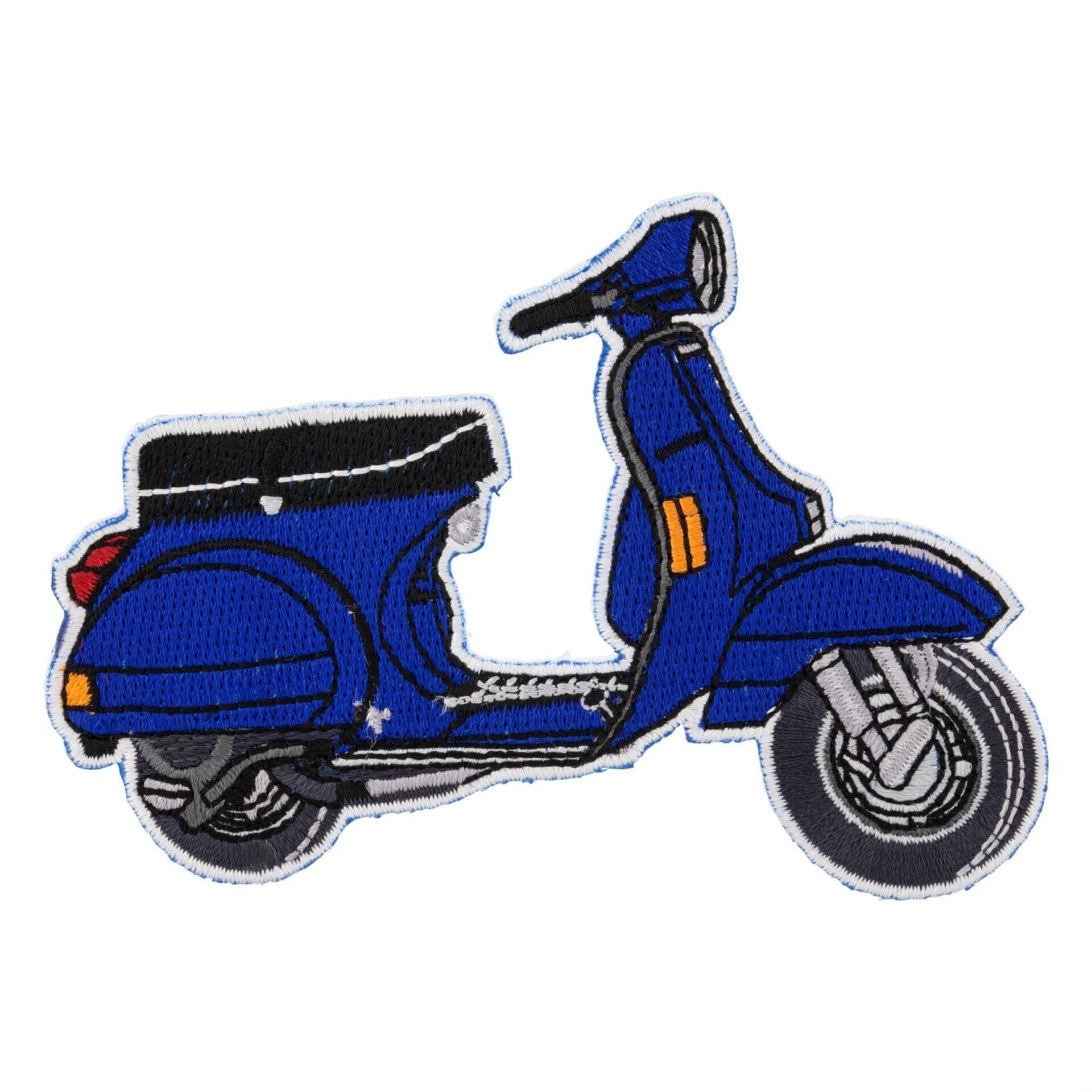 Kumaş Patch Vespa Desenli *Mavi* / VESPISSIMO