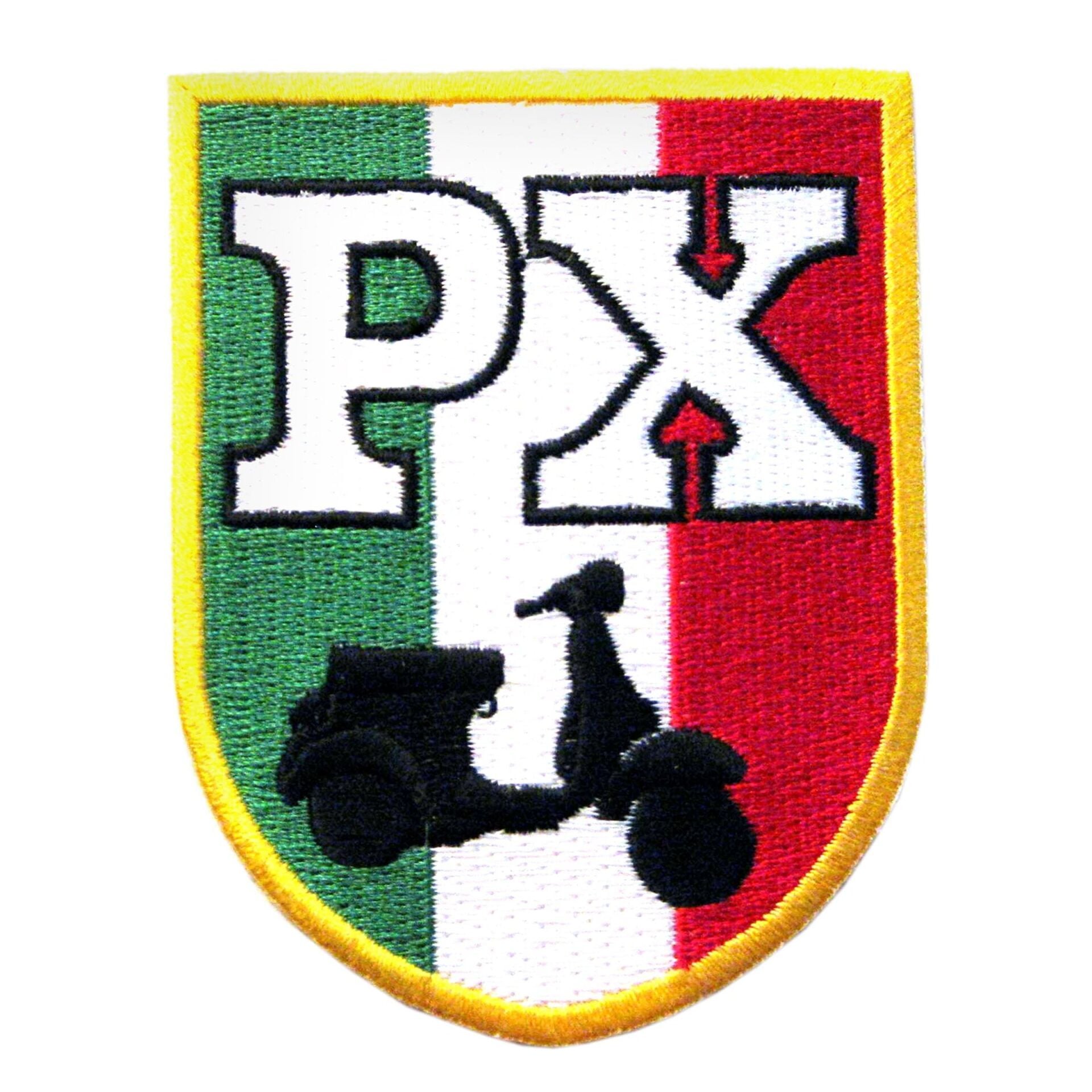 Kumaş Patch Vespa-İtalyan Bayrak Desenli  / VESPISSIMO