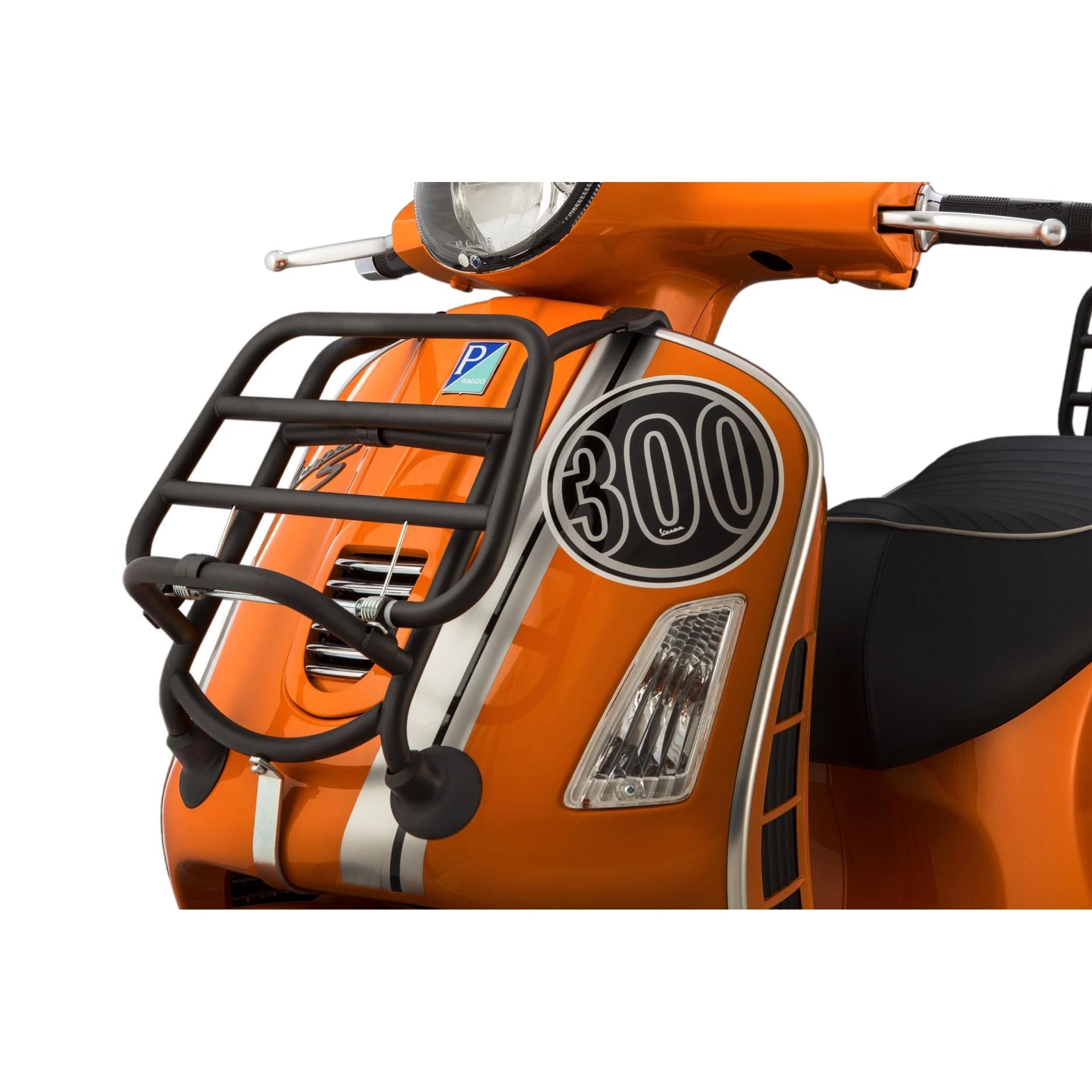 Vespa GTS-GTV Ön Taşıma Demiri (Katlanır) *Mat Siyah* (2006-2018) / FA ITALIA