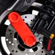 Vespa ET2-ET4-LX-​GTS-​GTV-​Primavera-​Sprint Ön Salıncak/Çatal Kapak Alüminyum *Kırmızı* (2017- ) / SIP PORDOI
