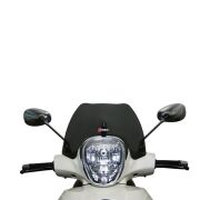 Piaggio Beverly 300-350 Ön Cam Kısa *Füme* (2010-2020) / FACO