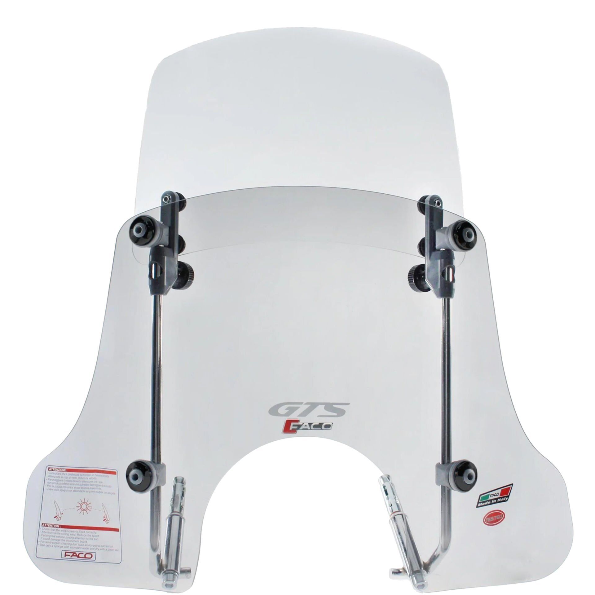 Vespa GTS Ön Cam Asansörlü *Füme-Şeffaf* (2008-2022) / FACO