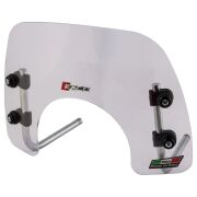 Vespa PX Ön Cam Kısa *Şeffaf* (2011-2017 ) /  FACO