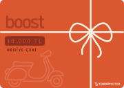 Yender Motor Hediye Çeki -BOOST
