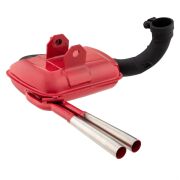 Vespa PX-Cosa 200 Egzoz *Kırmızı* Racing Sport Style / SIP ROAD 3.0