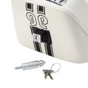 Vespa PX Serisi Spor Sele *Beyaz Döşeme-Yankee Logo* (1998-  ) / NISA
