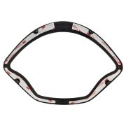 Vespa GTS 125-300 Gösterge Çerçevesi Plastik *Parlak Siyah* (2014-2022) / SIP