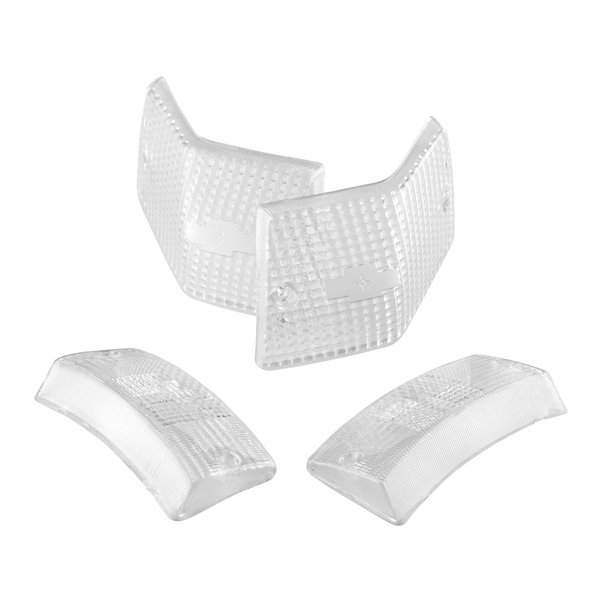 Vespa PX 80-200 Sinyal Camı Takım *Şeffaf* / LML