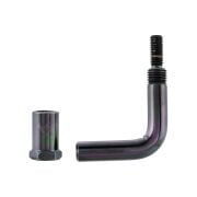 Vespa GTS-GTV 125-300 Ayna Telefon Bağlantı Demiri (Gidon Aynası Takılı Araçlar İçin ) *Siyah* (2023- ) / SERIE PRO