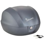 Vespa Primavera/Sprint Mat Gri Top Case-Çanta 32 LT (Opaco 707/C ) / PIAGGIO