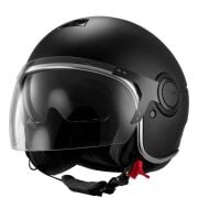 Vespa Kask Argentario Visor Jet *Mat Siyah*