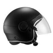 Vespa Kask Argentario Visor Jet *Mat Siyah*