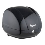 Vespa GTS 125-310 Çanta (Yeni Nesil) *Düz Parlak  Siyah* Top Case 36L / PIAGGIO