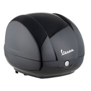 Vespa GTS 125-310 Çanta (Yeni Nesil) *Düz Parlak  Siyah* Top Case 36L / PIAGGIO