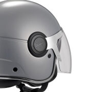Vespa Kask Argentario Visor Jet *Parlak Gri*