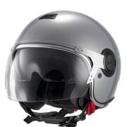 Vespa Kask Argentario Visor Jet *Parlak Gri*