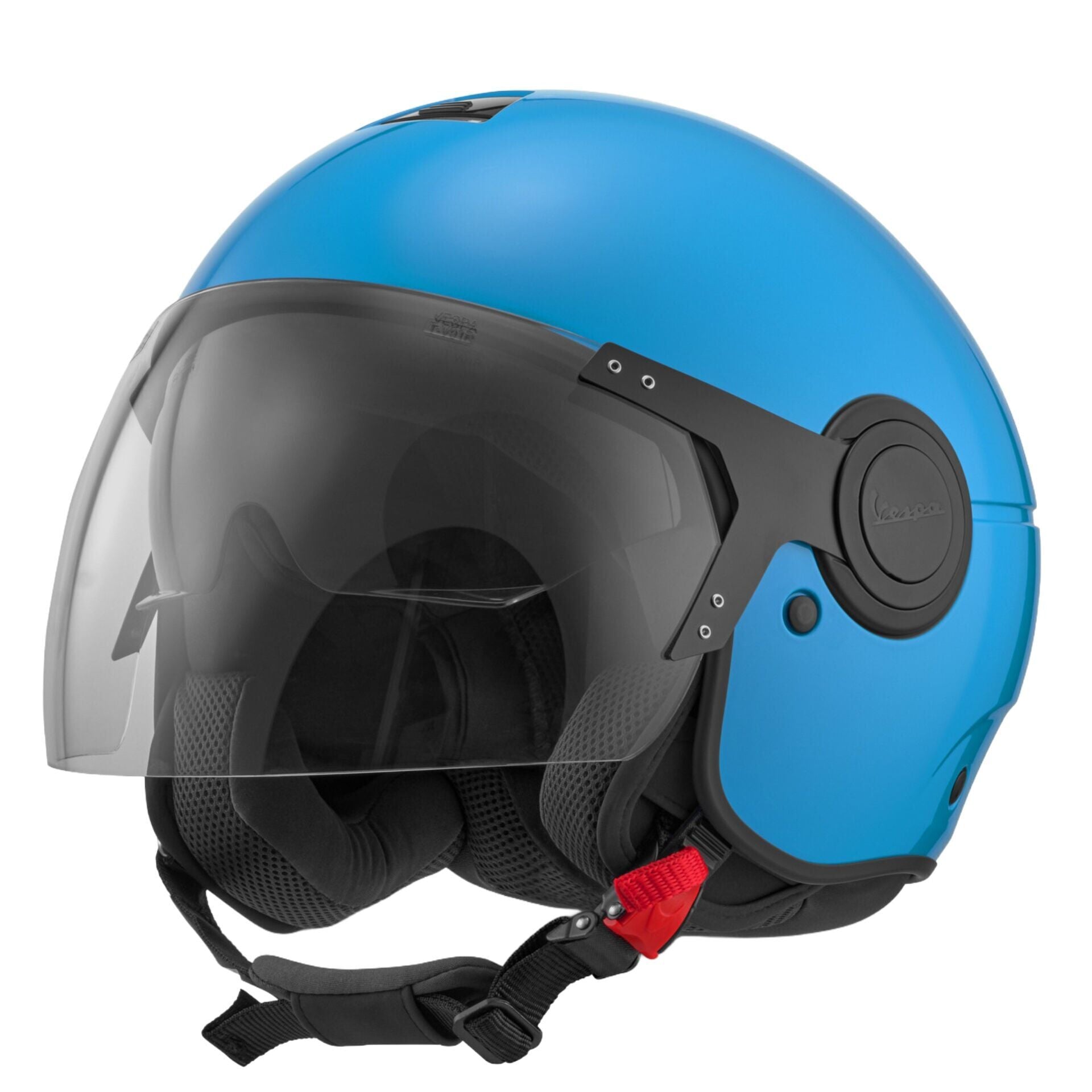 Vespa Kask Argentario Visor Jet *Elektrik Mavi*