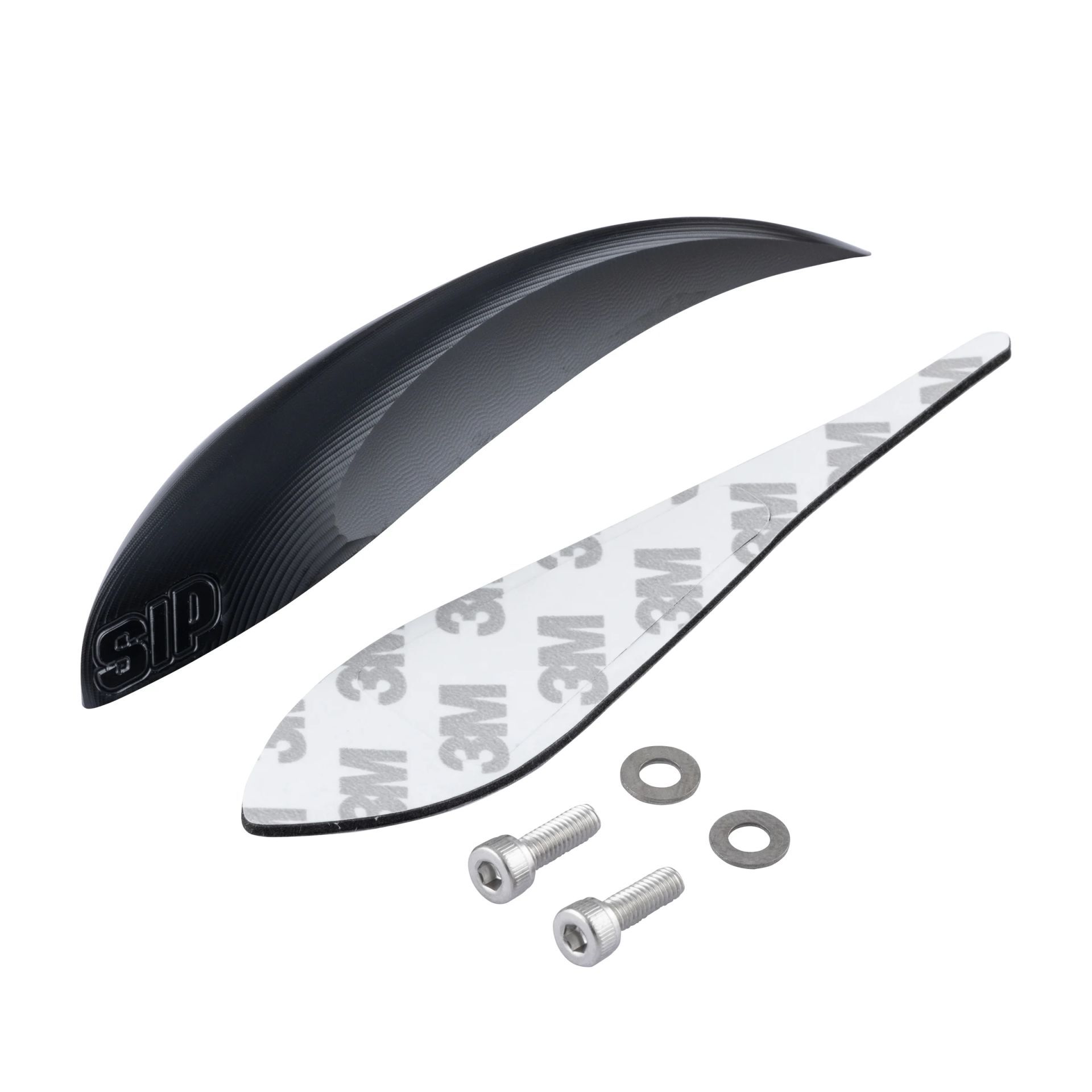 Vespa GTV Ön Çamurluk Üst Kapak Alüminyum *Siyah* (2006- ) / SIP