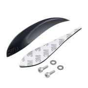 Vespa GTV Ön Çamurluk Üst Kapak Alüminyum *Siyah* (2006- ) / SIP