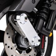 Vespa ET2-ET4-LX-​GTS-​GTV-​Primavera-​Sprint Ön Salıncak/Çatal Kapak Alüminyum *Krom* (2017-  ) / SIP PORDOI