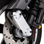 Vespa ET2-ET4-LX-​GTS-​GTV-​Primavera-​Sprint Ön Salıncak/Çatal Kapak Alüminyum *Krom* (2017-  ) / SIP PORDOI