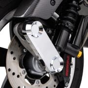 Vespa ET2-ET4-LX-​GTS-​GTV-​Primavera-​Sprint Ön Salıncak/Çatal Kapak Alüminyum *Krom* (2017-  ) / SIP PORDOI