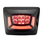 Vespa GTS /GTV Arka Stop Led *Siyah Çerçeve* (2023- ) / ZELIONI