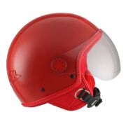 Vespa RED Kask Visor Demi-Jet 4.0