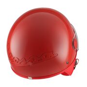 Vespa RED Kask Visor Demi-Jet 4.0