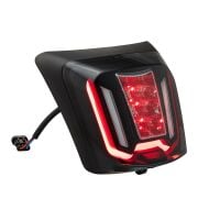 Vespa GTS-GTV Arka Stop Led *Mat Siyah Çerçeve* (2019-2022) / ZELIONI