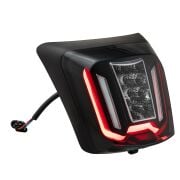 Vespa GTS-GTV Arka Stop Led *Mat Siyah Çerçeve* (2019-2022) / ZELIONI