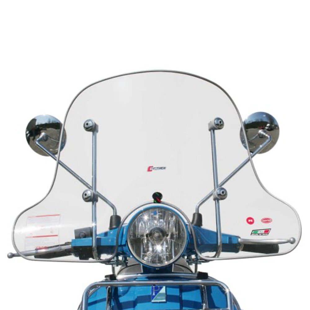 Vespa PX Serisi Ön Cam Uzun Boy Şeffaf / FACO