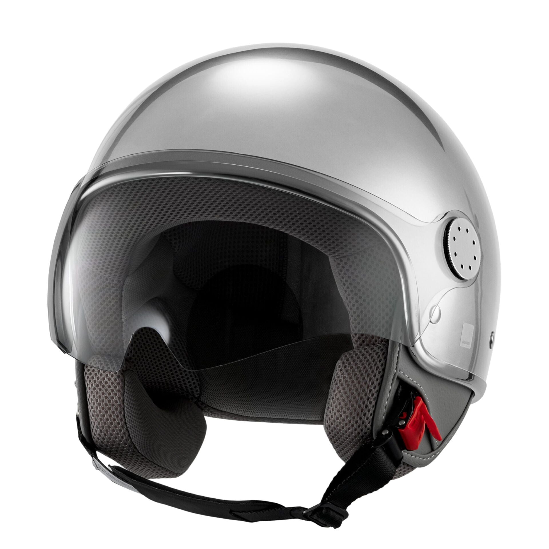 Vespa Kask Visor Demi-Jet 4.0 *Gümüş Gri*