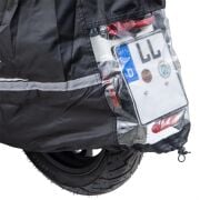 Vespa ET4-LX-PX-Primavera-Sprint Branda Dış Mekan *Siyah* (Top Case ve Cam uyumlu) L / SIP