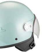 Vespa Kask Langhe Visor Demi-Jet *Mint Yeşil*