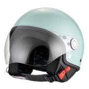 Vespa Kask Langhe Visor Demi-Jet *Mint Yeşil*